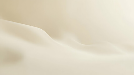 Fog rolling subtly into a solid light cream background, softly lit for a natural and smooth texture