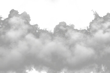 Wall Mural - png clouds border weather sky atmospheric.