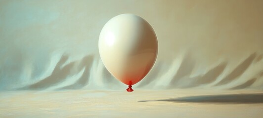 Poster - The Balloon About to Burst, Panic Disorder