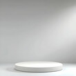 © Zamans - White Cylindrical 3D Platform