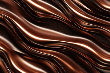 Canvas Print - Stunning Bronze Liquid Abstract Background