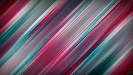 Wall Mural - colorful animated blurred lines, abstract background animation, 4k seamless loop