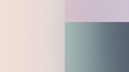 Wall Mural - blending pastel pink, beige, and teal green colors creates a calming, minimalist abstract background