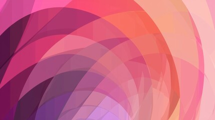 Wall Mural - intertwined pink and purple swirls create a mesmerizing visual effect, blending seamlessly to form a