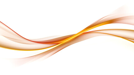 Abstract Orange Wave Background Dynamic Flow Design for Modern Presentations