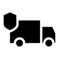 Wall Mural - truck delivery icon