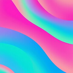 Wall Mural - a vibrant gradient background with festival colors.featuring bright pinks, blues, and greens.evoking
