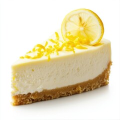 Wall Mural -  Ricotta Cheesecake with Lemon Zest  