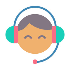 Poster - Customer Support Icon