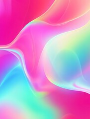 Wall Mural - a vibrant gradient background with neon festival colors.featuring bright pinks, yellows, and blues.c