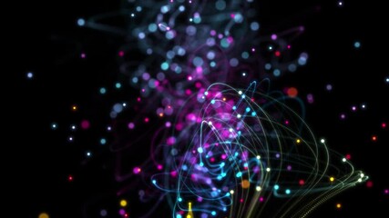 Wall Mural - motion blur background for presentations