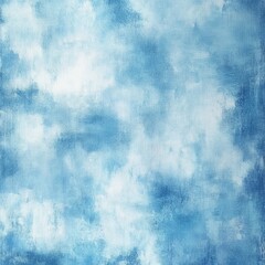 Wall Mural - soft blue abstract background with cloud-like texture and depth