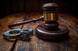 © zong - Law Justice Courtroom Arrest Handcuffs Gavel Crime Criminal Defense Verdict Judge