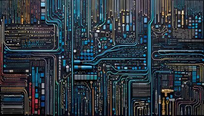 data matrix stream abstract background digit digital futurist grid datum code hacker hacking science fiction green tech binary graphic technology computer network