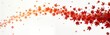 © Maryna - Autumn leaves fall gently in breeze. Vivid red, orange maple leaves float in air. Beautiful illustration for autumn seasonal designs. Dynamic image conveys autumn theme for wide variety of purposes.