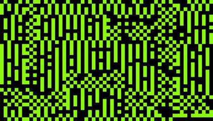 Leinwandbilder - Green Pixels Glitch Effect Abstract Background. Glitched Stripes and Random Pixels Television Screen. Distorted Glitch Effect. NO SIGNAL TV Frame Vector.