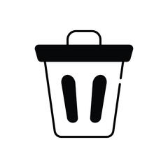 Sticker - Compost bin vector icon