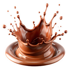 Poster - splash of chocolate