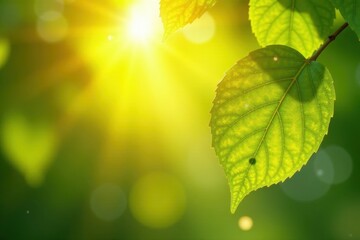 Golden sunshine dappled leaf texture background, outdoor setting , autumn leaves