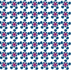 seamless pattern with flowers