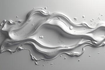 Wall Mural - high-resolution fluid texture: beautifully shaped, glossy surface ideal for backgrounds, design elem