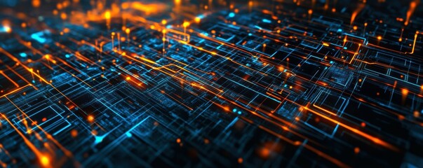 Navigating digital space using futuristic touch technology, representing data interaction, virtual mapping, and advanced geolocation systems