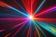 © Muhammad - Colorful glow Light flare sparks texture red