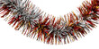 © Synaf official - Collection set of christmas tinsel isolated on transparent or white background