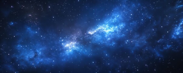 Wall Mural - a night sky filled with stars and the milky way, breathtaking and serene.