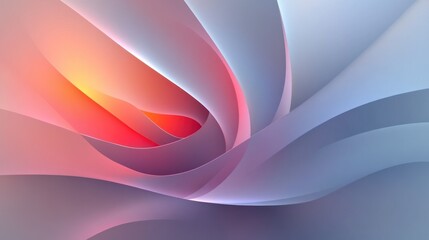 Wall Mural - Abstract swirling pastel colors.