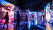© isend - Immersive Digital Art Exhibit: A Symphony of Light and Color