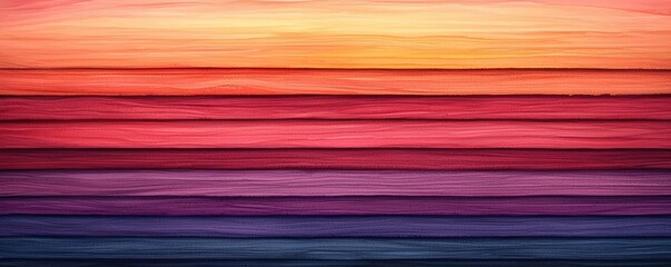 Wall Mural - sunset watercolor concept. vibrant gradient of colors blending smoothly on a textured background.