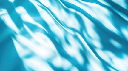 Wall Mural - light blue abstract background with soft reflections and shadows ideal for product presentation and 