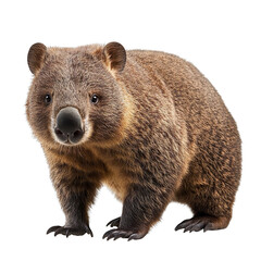 Aufkleber - Wombat isolated on transparent background