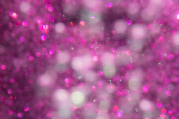 Wall Mural - Abstract pink bokeh luxury