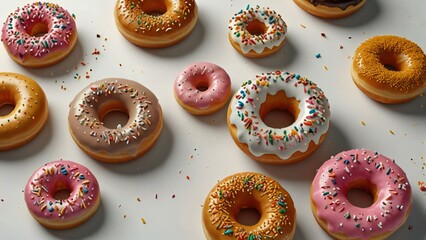 donuts with icing sugar