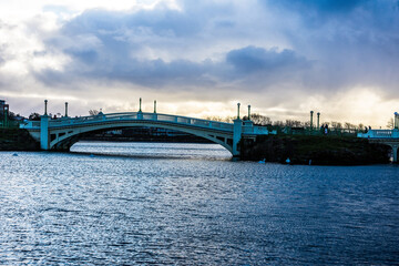 Canvas Print - Southport, Lancashire, England.