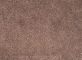 Poster - A close up of a brown fabric with a fuzzy texture