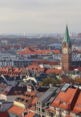 Wall Mural - panorama of the town