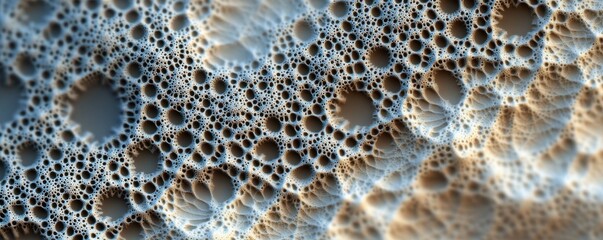 Wall Mural - a fractal pattern that seems to go on forever, a testament to the beauty of mathematical complexity.