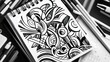 © Ariestia - Abstract Black and White Sketchbook Drawing