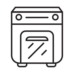 Wall Mural - oven appliance icon