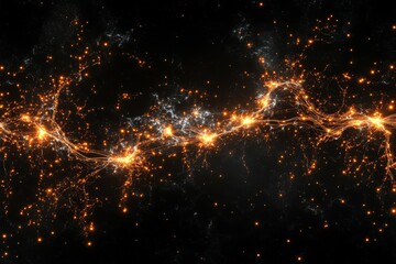 Wall Mural - Cosmic Light Burst