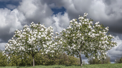 landscape, spring season beautiful