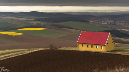 Wall Mural - landscape, spring season beautiful