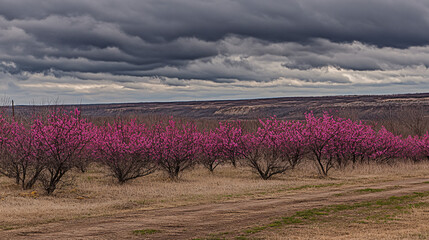 Wall Mural - landscape, spring season beautiful