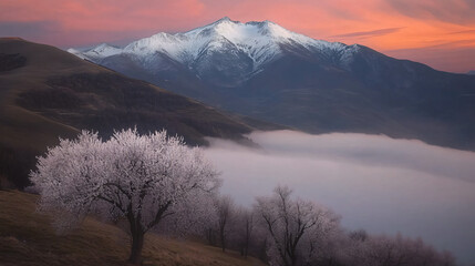 Wall Mural - landscape, spring season beautiful