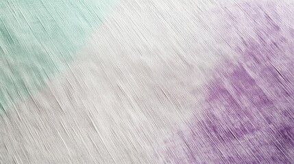 Poster - Elegant lavender and mint dashed lines create a soothing visual on a textured surface in natural light