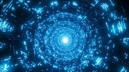 this digital background image illustrates the concept of technology, information flow, connectivity,