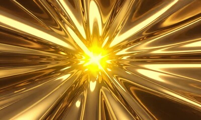 Wall Mural - Luxury Gold and Black Gradient Background abstract